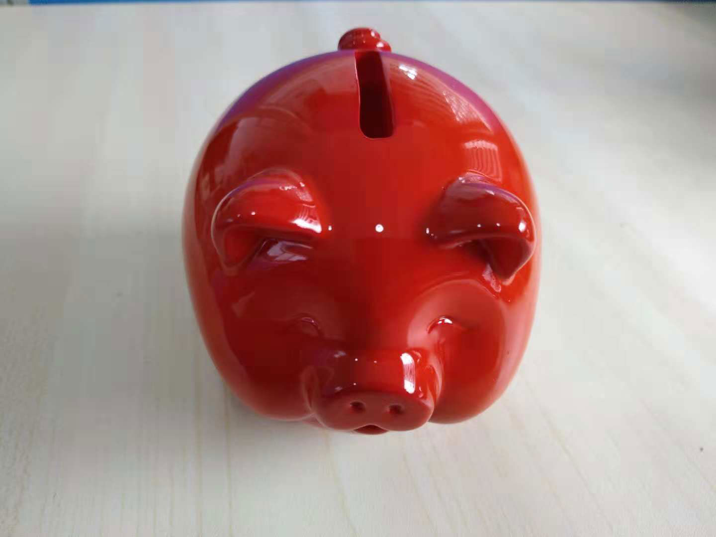 浸泡油漆的小猪佩琪储币罐，好看吗？